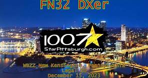 100.7 Star | WBZZ New Kensington, Pennsylvania Legal ID (12/15/2023)