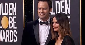 Bill Hader and Rachel Bilson Make Red Carpet Debut! | Golden Globes 2020