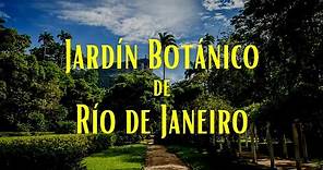 Historia del Jardín Botánico de Río de Janeiro, también conocido como "Templo Verde" de Brasil