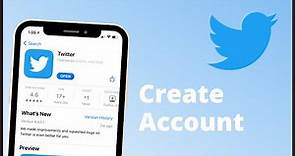 Create Twitter Login Account | Signup Twitter | Twitter Registration | Mobile App