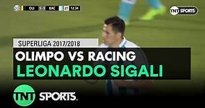 Leonardo Sigali (1-1) Olimpo vs Racing | Fecha 15 - Superliga Argentina 2017/2018