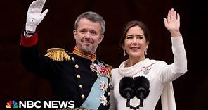 Denmark gets a new king as Frederik X takes the throne