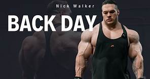 Nick Walker | Road To NY PRO | 1st Back Day In The Books