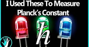 A Simple Method For Measuring Plancks Constant