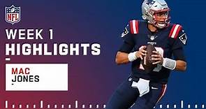 Every Mac Jones Play from NFL Debut | NFL 2021 Highlights