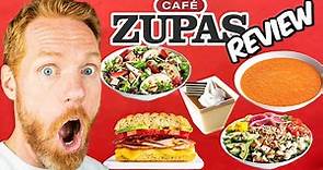Café Zupas Restaurant Review!! - Taste Test