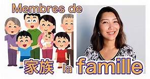 Comment appeler les membres de la famille en japonais