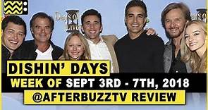 Days Of Our Lives for September 3rd - September 7th, 2018 Review & After Show