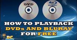 How to Play DVDs and Blu-ray on Windows 10 for free