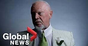 Don Cherry fired from Hockey Night in Canada after controversial poppy comments