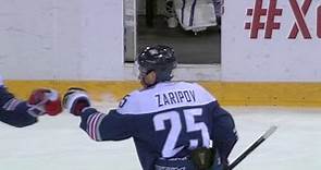 Danis Zaripov nets hat trick against Barys