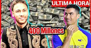 Las Cifras del salario de Neymar jr en AL HILAL pueden superar los 400 millones de Euros