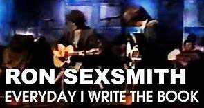 Ron Sexsmith "Everyday I Write the Book"