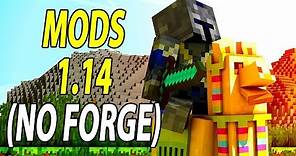 Minecraft 1.14 How To Install Mods (Without FORGE) Tutorial