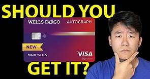 First look at the NEW Wells Fargo AUTOGRAPH Credit Card | Should You Get It?