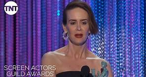 Sarah Paulson: Acceptance Speech | 23rd Annual SAG Awards | TNT