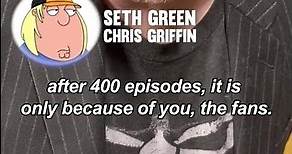 Family Guy 400TH EPISODE - SETH GREEN | Family Guy