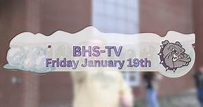 Brownsburg High School TV News - Friday, January 19th, 2024