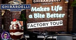 The Ghirardelli Chocolate Factory: Tour, Walkthrough, and Review in San Francisco, California