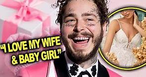 Post Malone Announces Birth Of Daughter & Engagement! | Hollywire