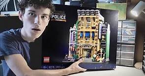 COSTRUISCO LA STAZIONE DI POLIZIA LEGO - set 10278 da 3000 pezzi!