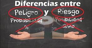 ¿Cuál es la diferencia entre peligro y riesgo? | Don Prevención