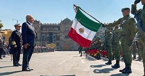 Día del Ejército Mexicano, desde el Zócalo de la Ciudad de México