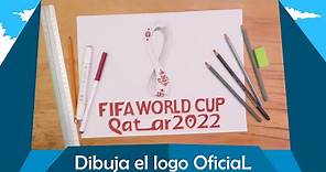 Cómo dibujar el logo Mundial FIFA Qatar 2022