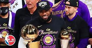 LeBron James wins NBA Finals MVP, describes what winning with Lakers means | 2020 NBA Finals