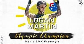 Logan Martin: The UCI World Champion becomes Olympic Champion in BMX Freestyle | Tokyo 2020 Olympics