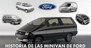 Historia de las Minivan de Ford Motor Company