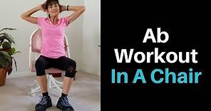 Seated Ab Workout For Seniors