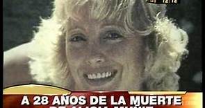 Especial a 28 años de la muerte de Alicia Muñiz