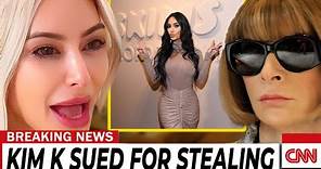 Kim K BREAKS DOWN After Anna Wintour SUES For Design Theft