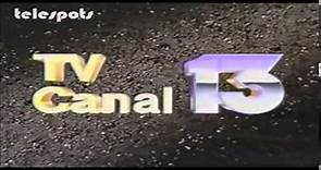 ID Canal 13 - Televisión total (Perú - 1989)