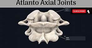 Atlanto - Axial Joints | Median & Lateral Joints | Articular surfaces Ligaments| Movements| Muscles