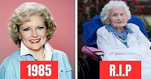 THE GOLDEN GIRLS 1985–1992 Cast THEN and NOW l All The Actors Passed Away Tragically!!