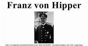 Franz von Hipper