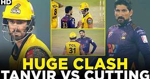 Sohail Tanvir vs Ben Cutting | Huge Clash | HBL PSL | ML2A