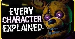 Every CHARACTER in the FNAF Movie: EXPLAINED