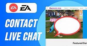 How To Get in Touch With The EA Live Chat Support (2024)