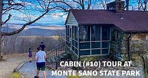 Cabin Tour (#10) at Monte Sano State Park in Huntsville, Alabama - Camping/Hiking/Mountain Biking