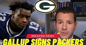MICHAEL GALLUP SIGNS PACKERS