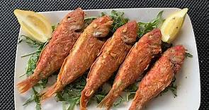 Greek Style Red Mullet (Barbouni) by Jack The Greek