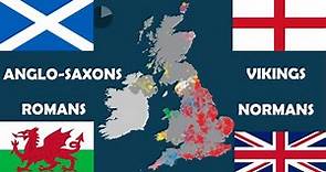 The Genetic (DNA) History of Scotland, England, Wales and Northern Ireland