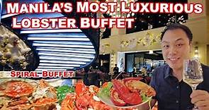 Manila's Most Luxurious Buffet | Spiral Seafood and Lobster Buffet ... with a massive cheese room!