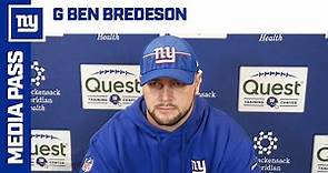 Ben Bredeson: 'We’re looking to improve' | New York Giants