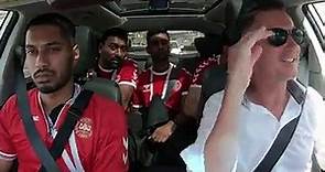Through to the knockout stages Denmark fans were in great spirits in the latest episode of World Cup Driver Full video