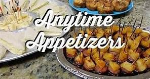 ANYTIME AND PARTY APPETIZERS RECIPES. Quick, Easy & Delicious!