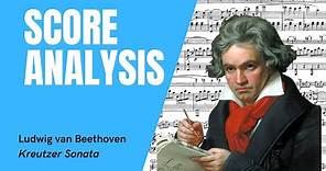 Beethoven - Kreutzer Sonata - Score Analysis (Harmonic and Structural Analysis)